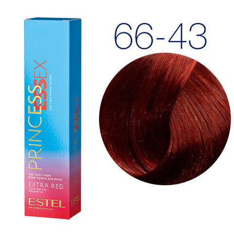 Estel Professional Princess Essex Extra Red 66-43 (Динамичная сальса) - Крем-краска для волос