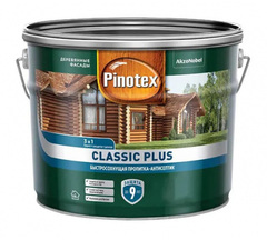 Пропитка декоративная для защиты древесины Pinotex Classic Plus 3 в 1 лиственница 2,5 л.