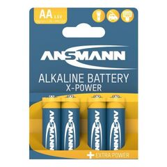 Батарейка X-POWER АА/ANSMANN 1.5V - 4 шт
