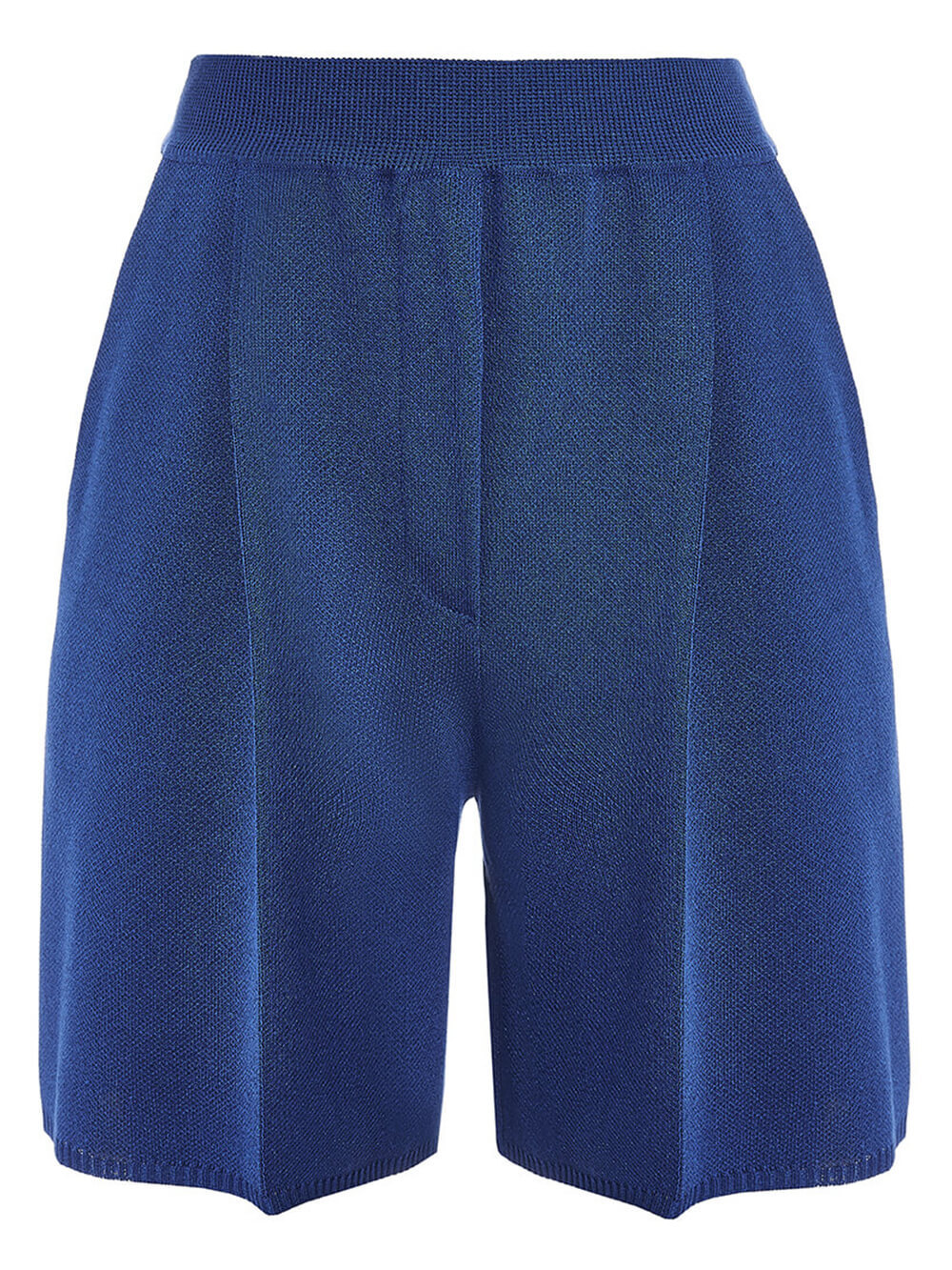 Женские шорты синего цвета из вискозы