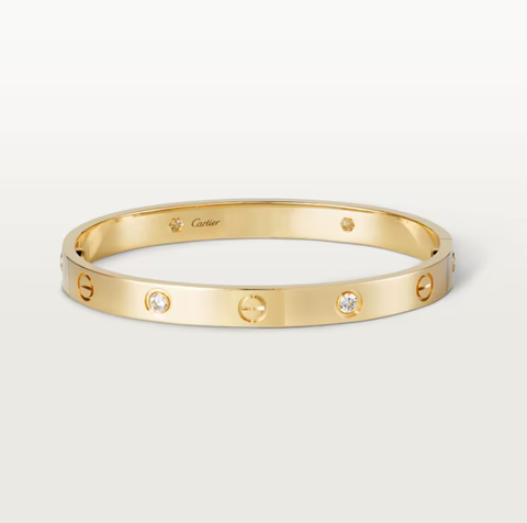 LOVE BRACELET, 4 DIAMONDS 24