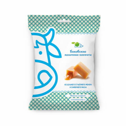 Бековские молочные конфеты «Крувка» 250 г