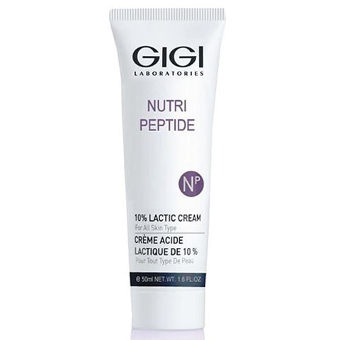 GIGI Nutri-Peptide: Крем пептидный увлажняющий для всех типов кожи лица (10% Lactic Cream)