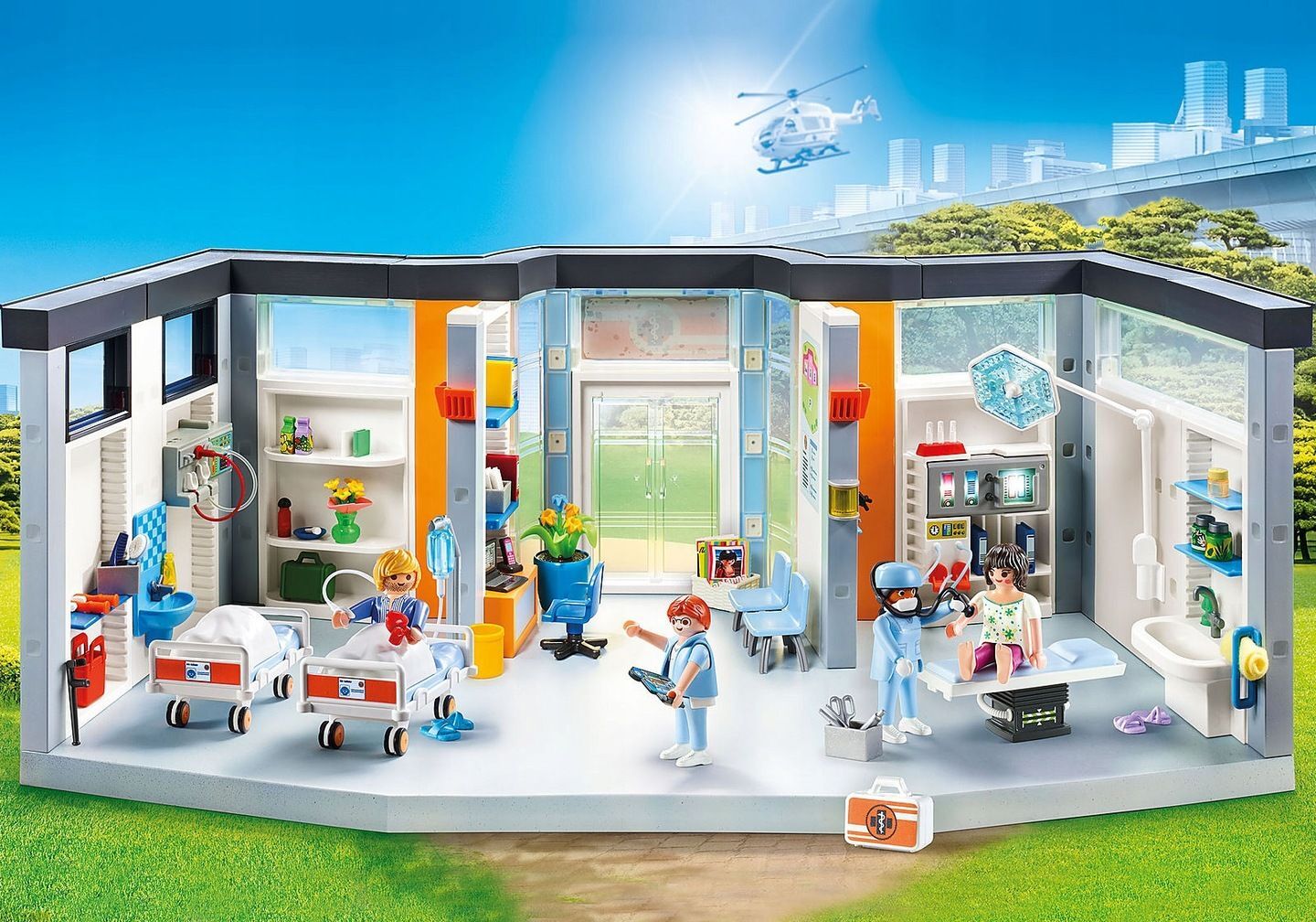 Конструктор Playmobil City life 70191 Больница купить в Москве | Доставка  по России.