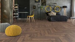 Ламинат Alpine Floor Herringbone Дуб Бордо LF102-10