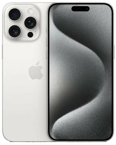 Смартфон Apple iPhone 15 Pro Max 512 ГБ (nano-SIM и eSIM), Белый титан