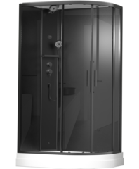 Душевая кабина Timo Premium ILMA Black 120*80*222 (ILMA902LB) фото