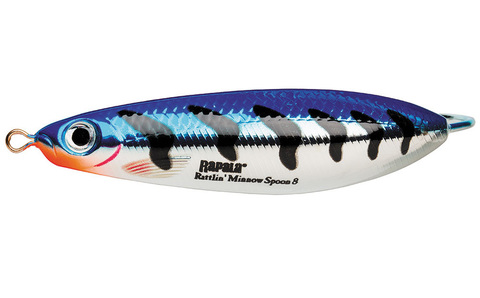 Незацепляйка RAPALA Rattlin' Minnow Spoon 8 см, цвет MBT