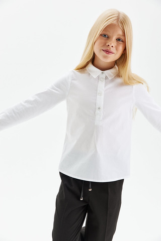 Блузка трикотажная длинный рукав SSFSMG-128-22805-200