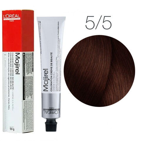 L'Oreal Professionnel Majirel 5.5 (Светлый шатен махагоновый) - Краска для волос