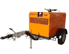 Компрессор винтовой "ЗИФ" ПВ 6/0,7 ПТ 1-1,8 на шасси