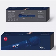 Универсальный вибромассажер (wand) Vim от Fun Factory (темный синий)