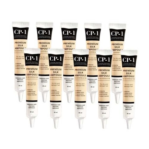 Esthetic House CP-1 Premium Silk Ampoule - Несмываемая сыворотка для волос с протеинами шелка