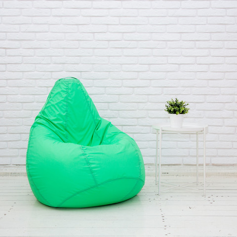 Груша М плащёвка, съёмный чехол (зелёный)