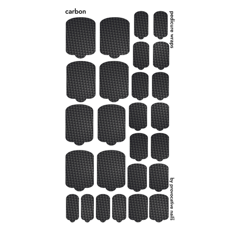 ПЛЕНКИ NAIL WRAPS CARBON