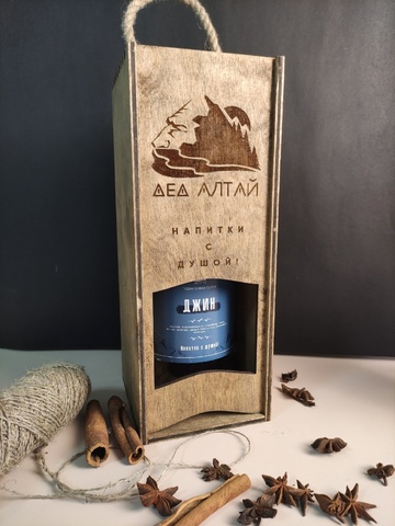 "Подарочная шкатулка" для 1 бутылки