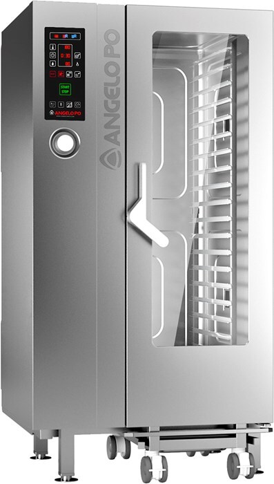 Пароконвектомат электрический с вместимостью 20*GN1/1 Angelo Po FX201E2