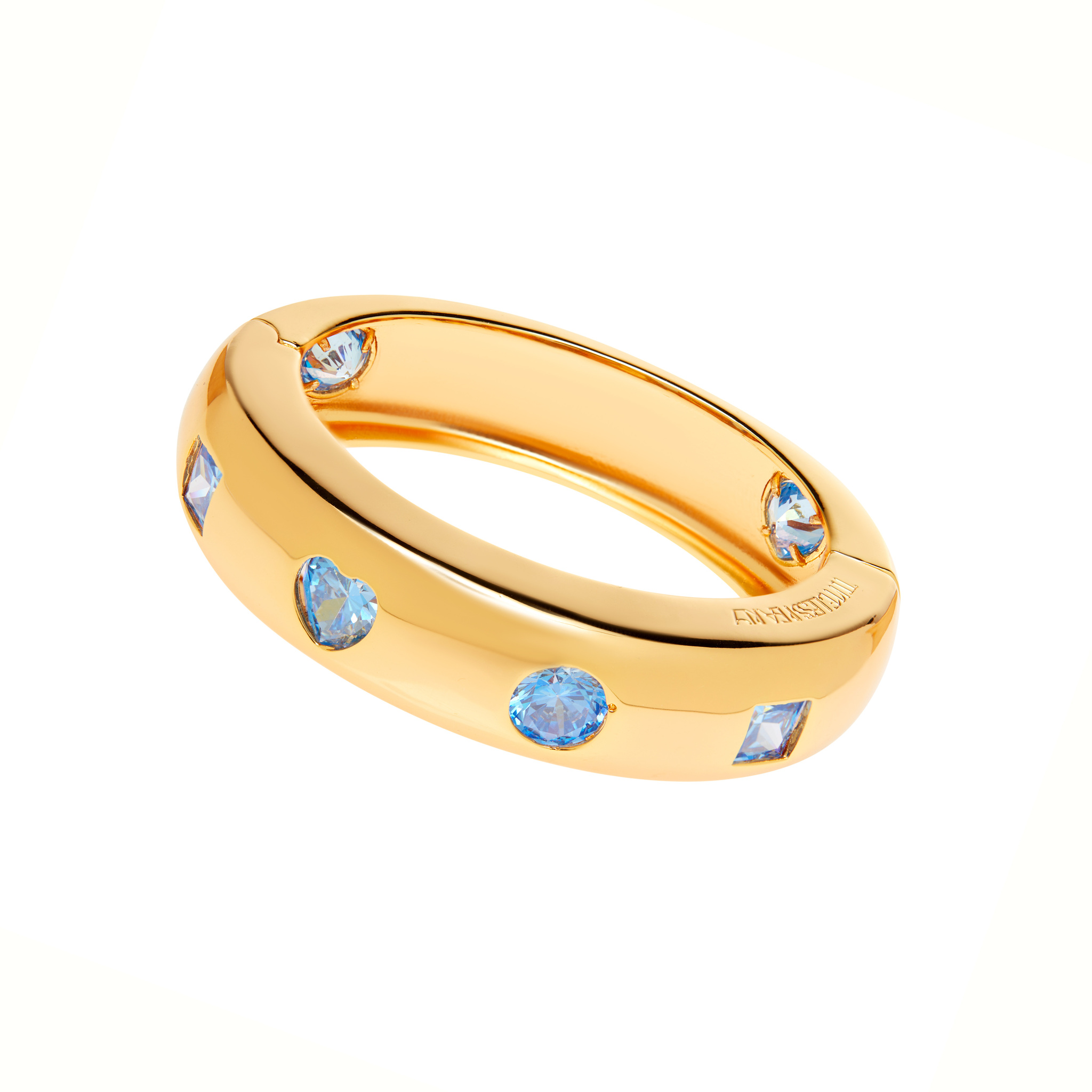 TIMELESS PEARLY Браслет Crystal Heart Bracelet – Blue цена и фото