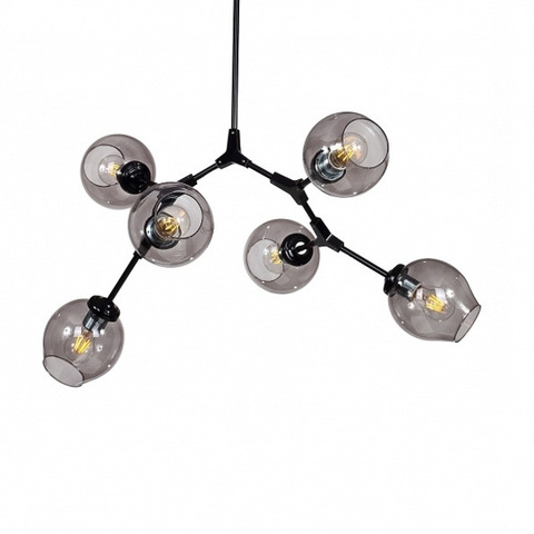 Люстра Branching Bubbles Black 6