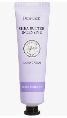 Deoproce Shea Butter Intensive Hand Cream Black Berry Bay Крем для рук с маслом ши и ароматом ягод