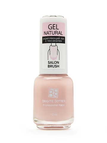Brigitte Bottier GEL NATURAL укрепляющий тон 02 пастельно-розовый 12мл