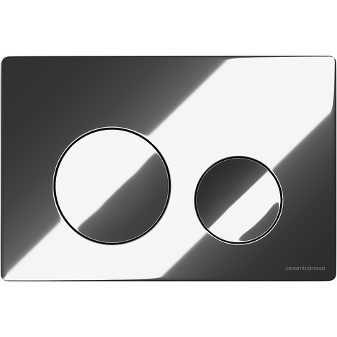 Ceramica Nova CN12-001CH Кнопка смыва Balance, клавиши Circle, цвет хром глянцевый, арт. CN12-001CH