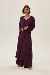 Халат женский ESOTIQ 42063 JULIETTE/93X | Сливовый