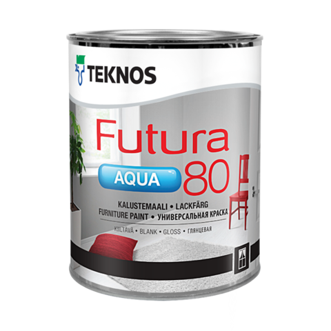 TEKNOS FUTURA AQUA 80/Текнос Футура Аква 80 Глянцевая универсальная краска