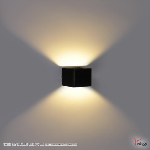 Светильник светодиодный накладной 86818-9.2-001TLFS LED7W BK Черный без Пульта