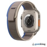 Apple Watch Trail Loop 49mm Blue/Gray - (S/M 130–180mm)