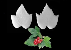 Силиконовый молд лист Калины