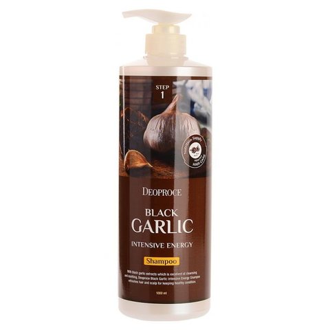 SHAMPOO - BLACK GARLIC INTENSIVE ENERGY 1000 МЛ