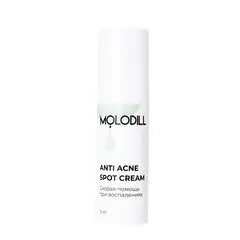 Крем MOLODILL точечный ANTI ACNE SPOT CREAM для проблемной кожи, 15 мл