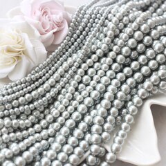 Майорка светло-серая 8 мм, 1 нить, МА140