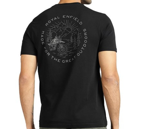 Футболка GREAT OUTDOORS REFLECTIVE T-SHIRT BLACK, размер 2XL