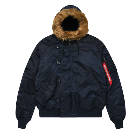 Парка Alpha Industries N-2B Replica Blue (Синяя)