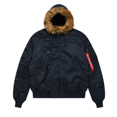 Парка Alpha Industries N-2B Replica Blue (Синяя)