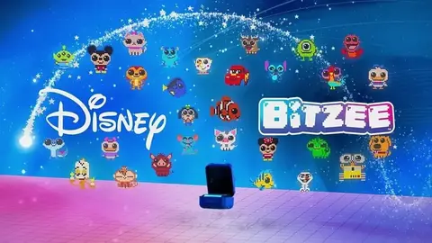 Интерактивная игрушка Тамагочи цифровой питомец Битзи Bitzee Disney