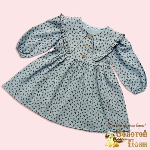 Платье хлопок детское (2-7) 250928-D7065