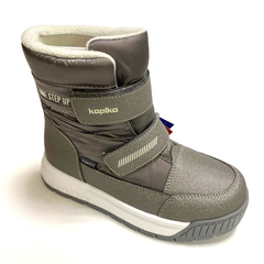 Капика ботинки зимние с мембраной (бронза) 33-38 43526-2