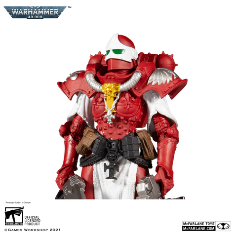 Фигурка Боевая сестра Орден Кровавой Розы из игры Вархаммер Mcfarlane