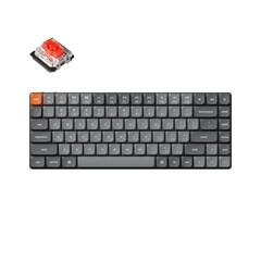 Беспроводная механическая ультратонкая клавиатура QMK Keychron K3 Max, 84 клавиши, RGB-подсветка, Gateron Red Switch (K3M-H1)