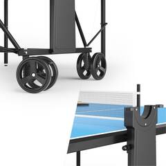 Теннисный стол UNIX Line Compact Outdoor 6 мм ACP для улицы компактный, синий