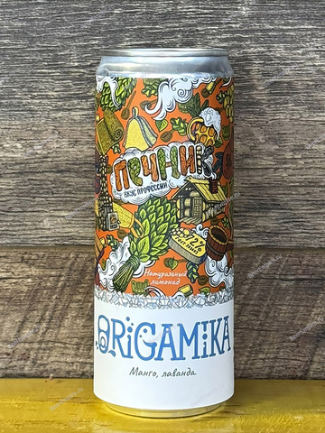 Лимонад Origamika Печник с манго и лавандой 0,33 л. ж/б