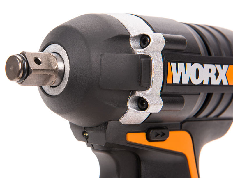 Гайковерт аккумуляторный WORX WX279, 20В, бесщеточный, 2Ач x2, кейс