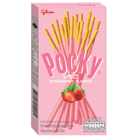 Pocky Strawberry клубника Таиланд 45 гр