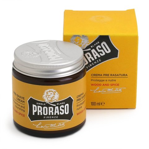 Прешейв Proraso Wood & Spice 100 мл