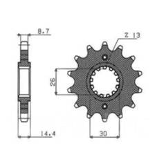 Звезда Передняя (Ведущая) Sunstar 31112 JTF430