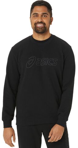 Куртка теннисная Asics Sweat Shirt - performance black/graphite grey