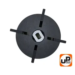 Ротор насоса в сборе UNITED PARTS для дизельных пушек 15-50кВт, d53,8х12,7мм (TK8-000-027, Корея)